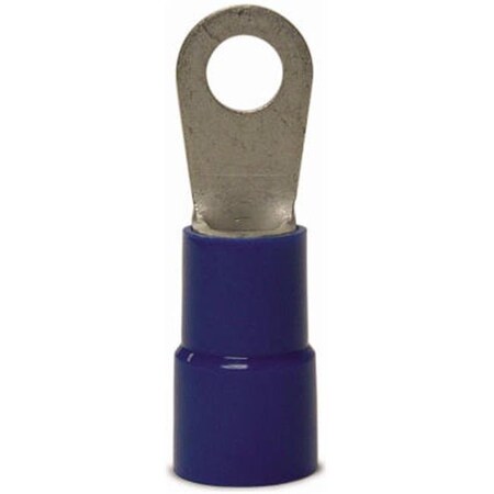 Gardner Bender Gardner Bender 14-097 0.5 in. 6 Awg Ring Terminal Vinyl Insulated Barrel - Blue; 4 Pack 111661